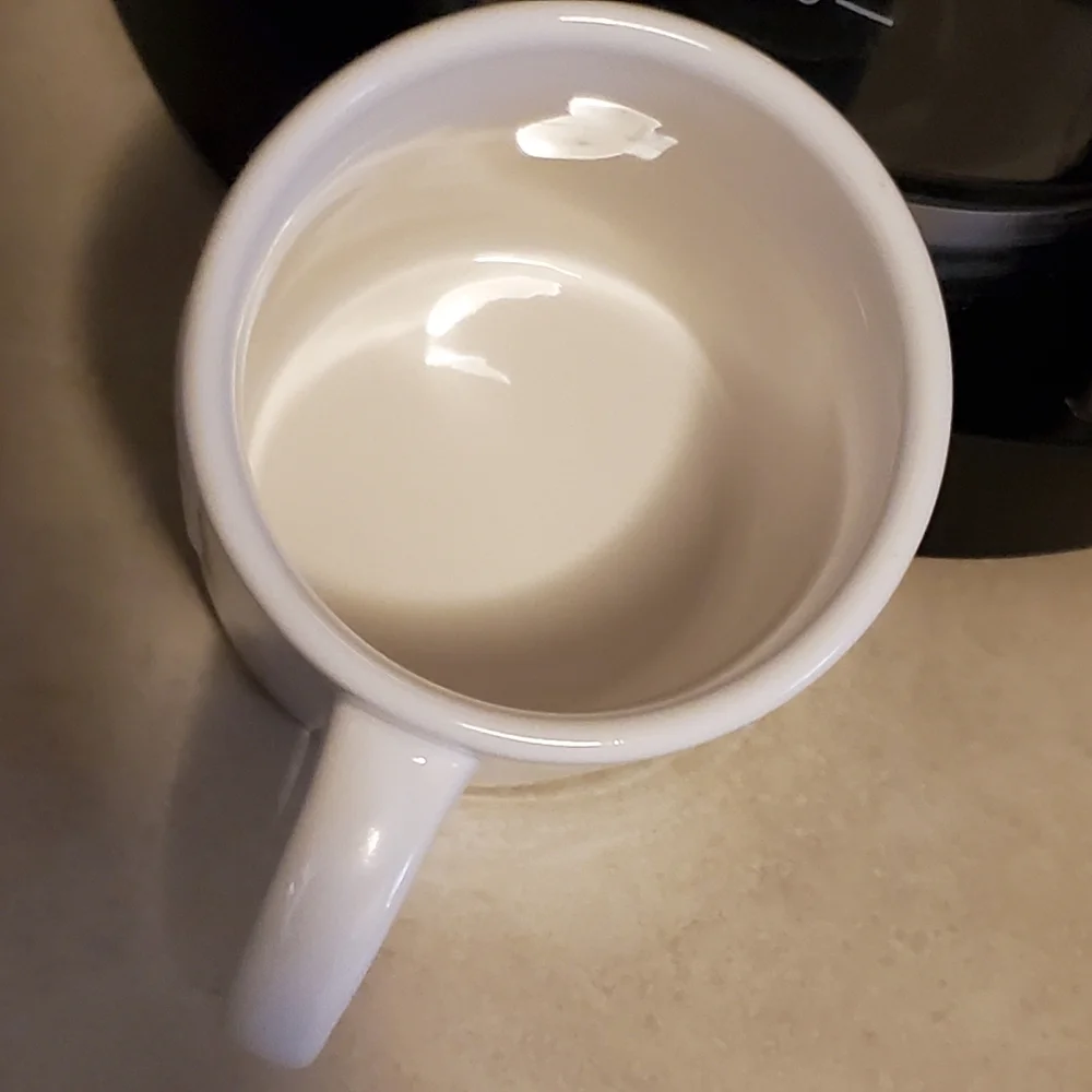 Eat more hole foods doughnut print coffee mug